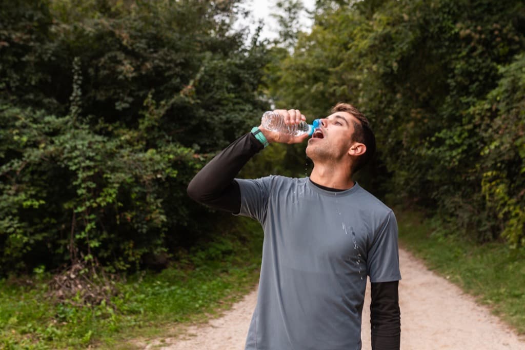 How much should you drink during a marathon?